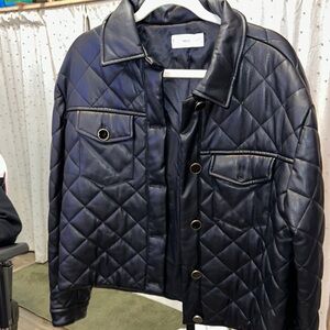 Quilted Black Jacket